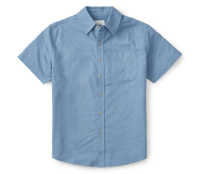 Colton Oxford Shirt - Steel Blue