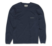 Out the Window LS Tee - Navy