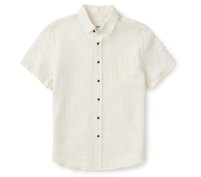 The Alan Solid Shirt - Vintage White