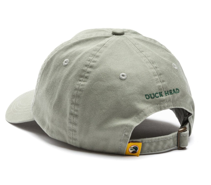 Duck Patch Twill Strapback Hat - Field Grey