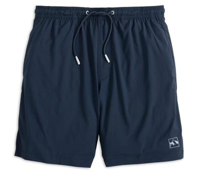 Volley Lined Trunk 6" - Navy