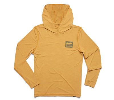 HB Tech Hoodie - Old Gold
