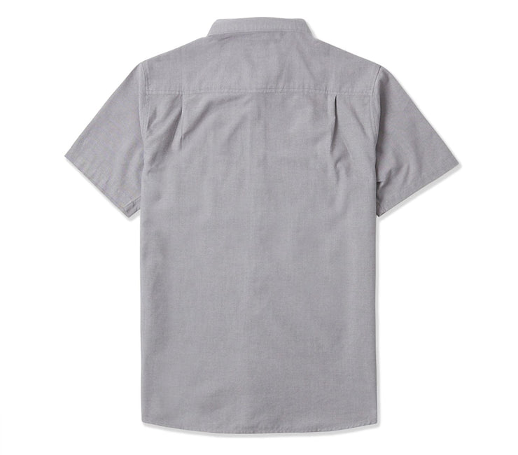 Well Worn Oxford Shirt - Smoke Grey