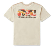 Distant Forms Pocket Tee - Sand Heather Tops Howler Bros Sand Heather S 