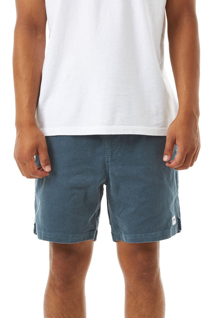 Cord Local Short 6.5 - Overcast Blue – Man Outfitters
