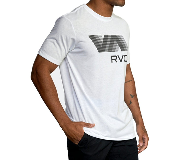 Blur Athletic Tee - White Tops RVCA 