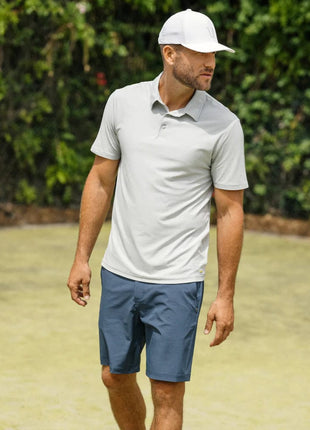 Strato Tech Polo - Platinum Heather
