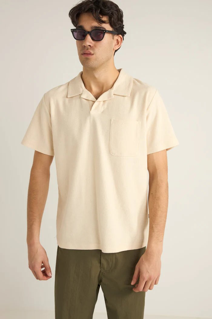 Vintage Terry Polo - Natural