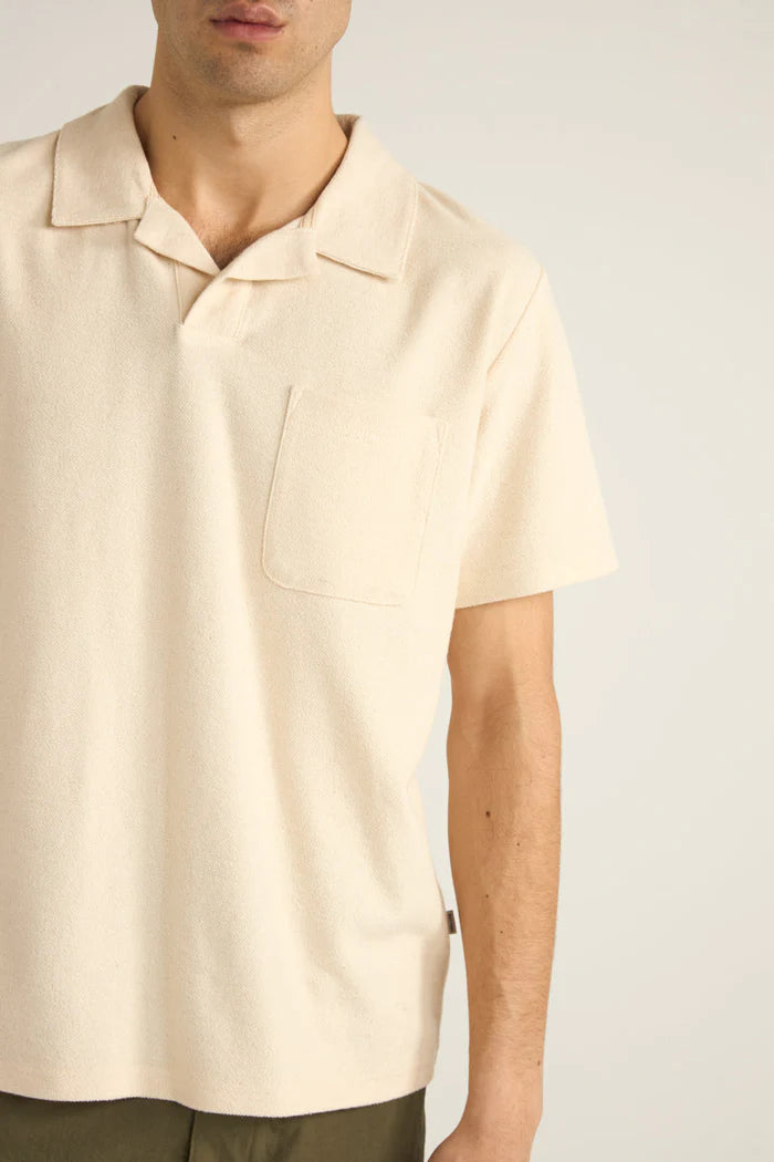 Vintage Terry Polo - Natural