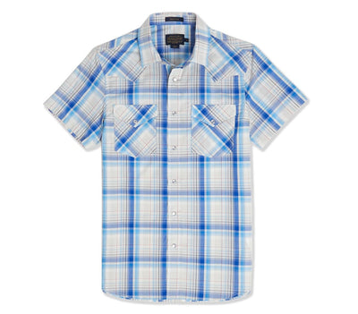 Frontier Shirt - Royal Blue Plaid