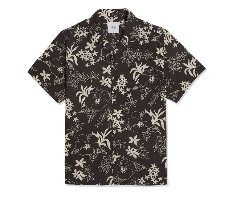 Lanai Aloha Shirt - Black Wash