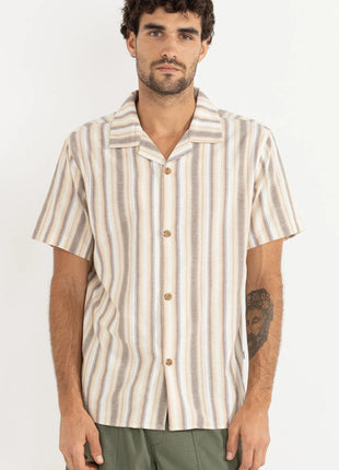 Vacation Shirt - Tobacco Stripe