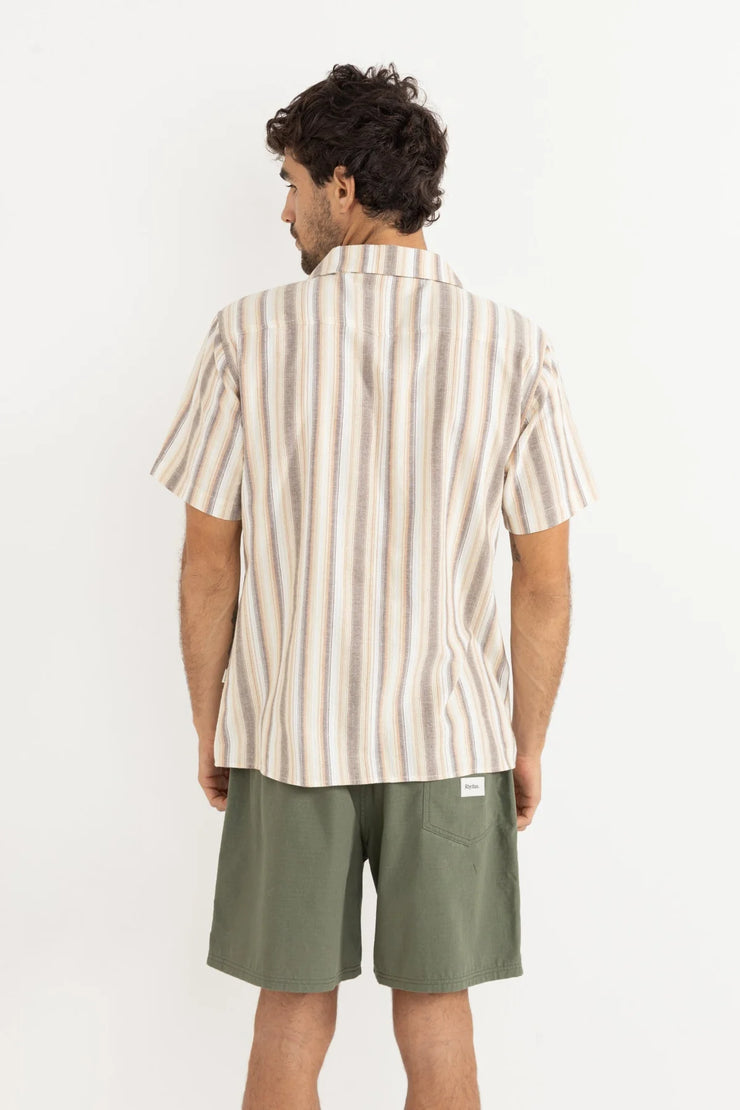 Vacation Shirt - Tobacco Stripe