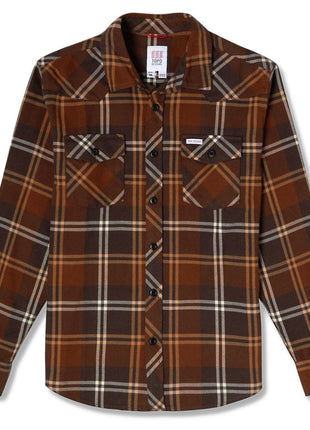 Mountain Shirt - Earth Tan Plaid