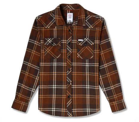 Mountain Shirt - Earth Tan Plaid