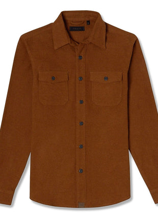 Major Chamois Flannel - Whiskey Heather
