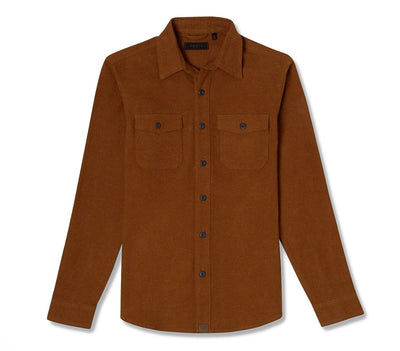 Major Chamois Flannel - Whiskey Heather