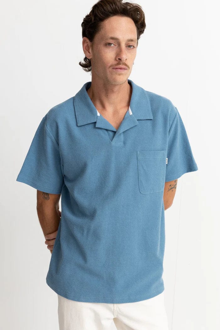 Vintage Terry Polo - Slate