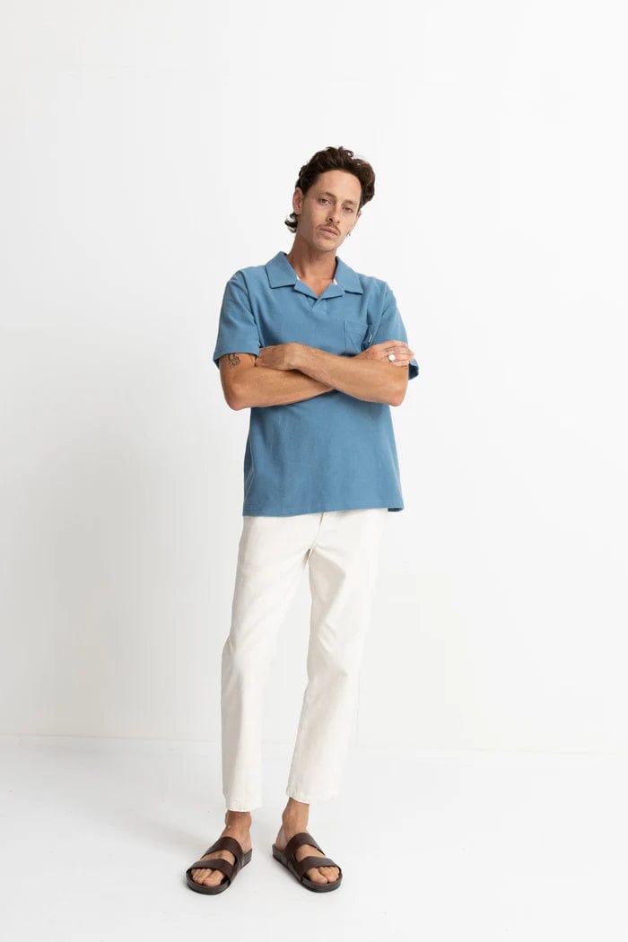 Vintage Terry Polo - Slate