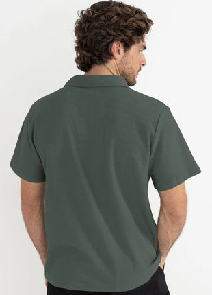 Vintage Terry Polo - Silver Pine