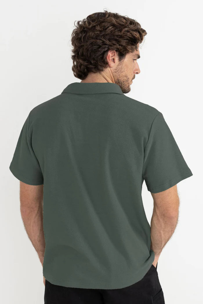 Vintage Terry Polo - Silver Pine