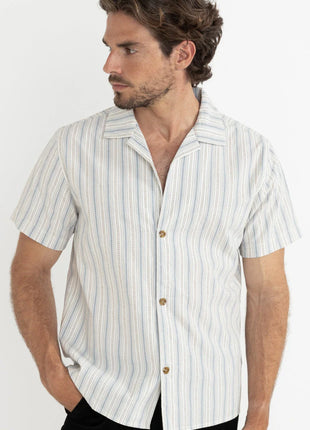 Vacation Shirt - Natural Stripe