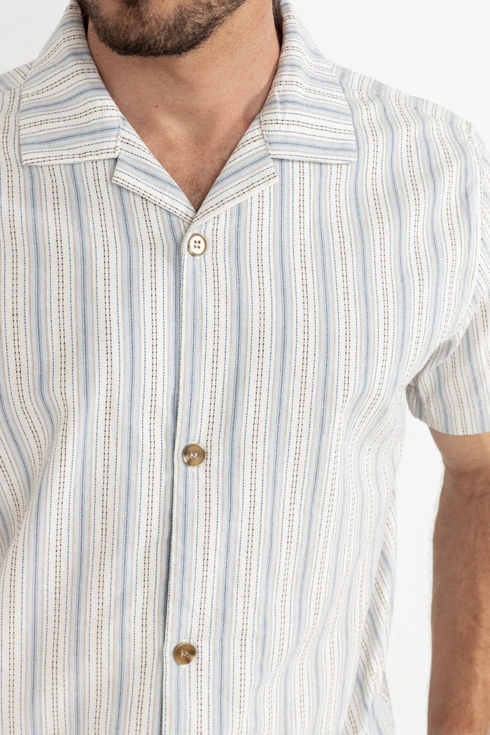 Vacation Shirt - Natural Stripe