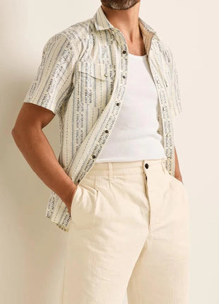 Laramie Shirt - Laurel Grove Stripe