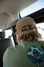 Awake Corduroy Strapback Hat - Sand