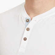 The SeaBreeze Henley - White