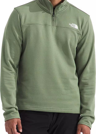 Cedar Trail Grid Fleece - Bark Mist