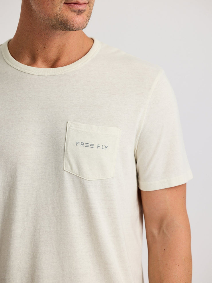 Sol Pocket Tee - Heather Birch