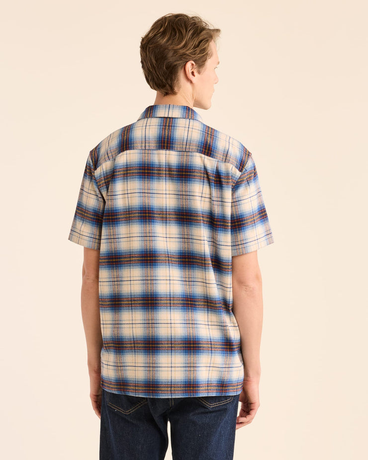 Baja Board Shirt - Navy Plaid