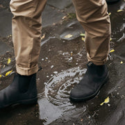 Chelsea Boot - Rustic Black Leather