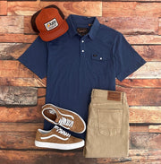 Ranchero Polo - Key Largo Blue