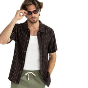 Dakota Stipe Shirt - Dark Umber