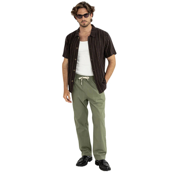 Dakota Stipe Shirt - Dark Umber
