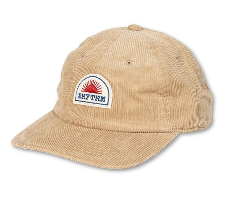 Awake Corduroy Strapback Hat - Sand