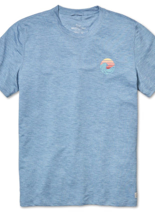 Air Crew Graphic Tee - Coronet Blue