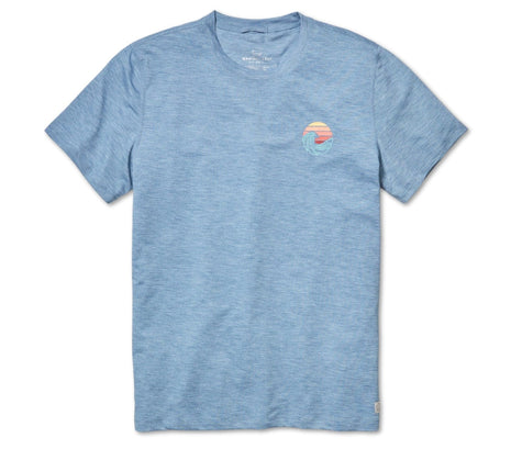 Air Crew Graphic Tee - Coronet Blue
