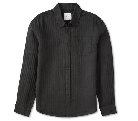 The Alan LS Shirt - Black Wash