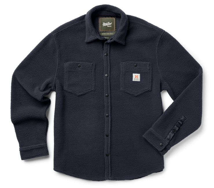 Allegheny Fleece Overshirt - Indigo