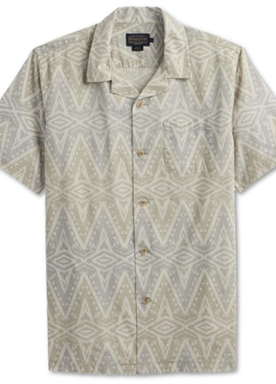 Aloha Shirt - Helena Ecru Multi