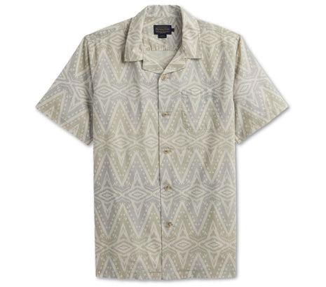 Aloha Shirt - Helena Ecru Multi
