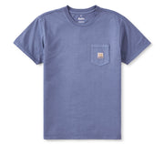 Anemone Pocket Tee - Blue