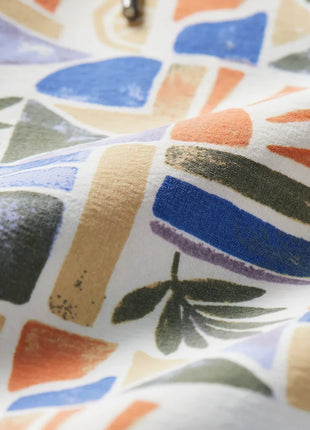 Bungalow Lined Short 5" - Beach Sun Tile