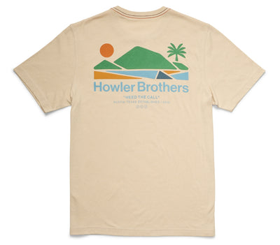 Bahia de Howler T-Shirt - Sand Heather