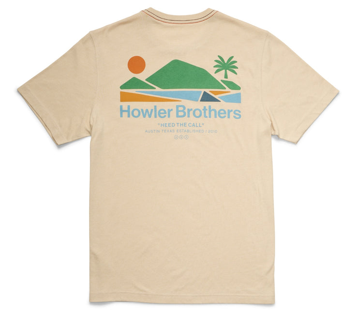 Bahia de Howler T-Shirt - Sand Heather