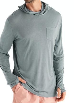 Bamboo Lightweight Hoodie - Slate