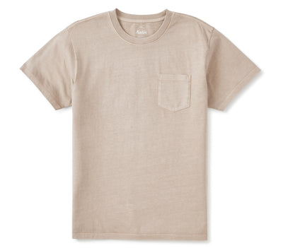 Base Pocket Tee - Vintage Khaki